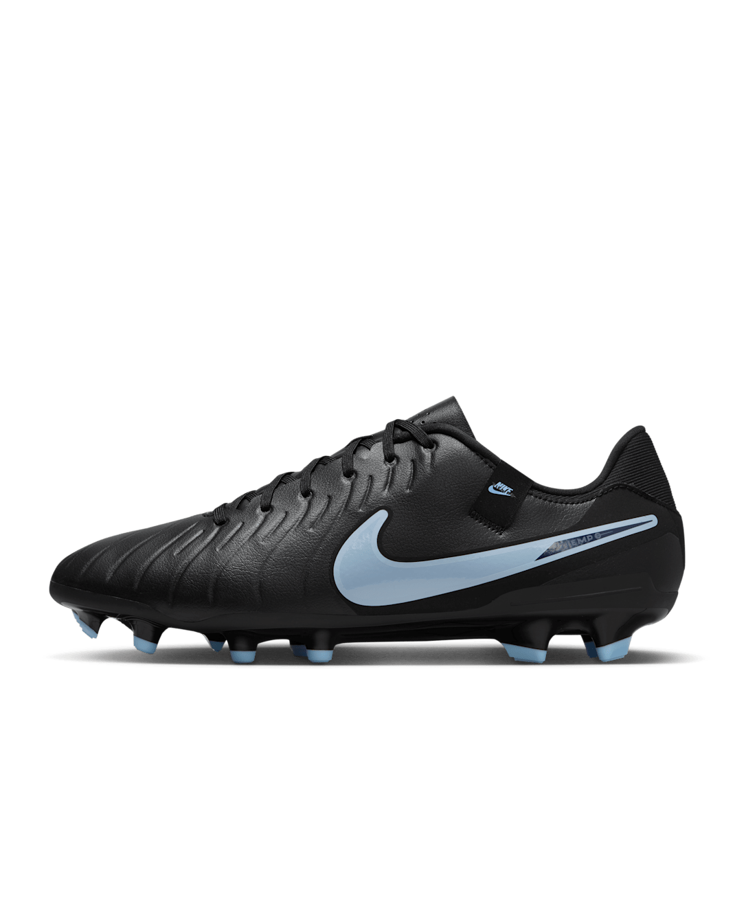 Nike Tiempo Legend 10 Academy Multi-Ground Low-Top Football Boot - Black/Black