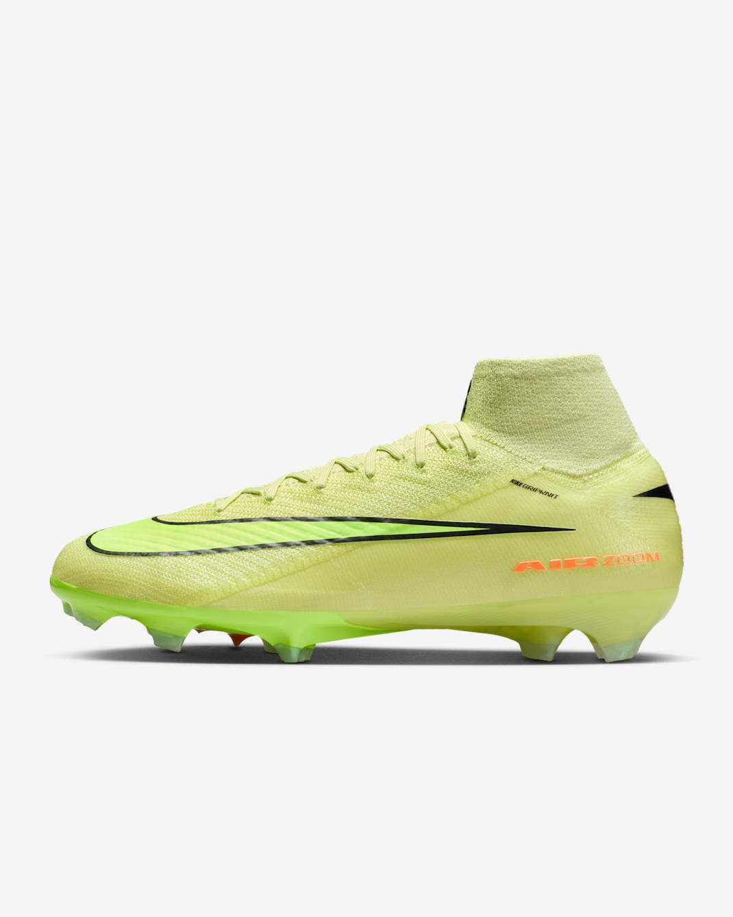 Nike Mercurial Superfly 10 Elite FG magasszárú futballcipő - Limelight/Hyper Crimson/Volt