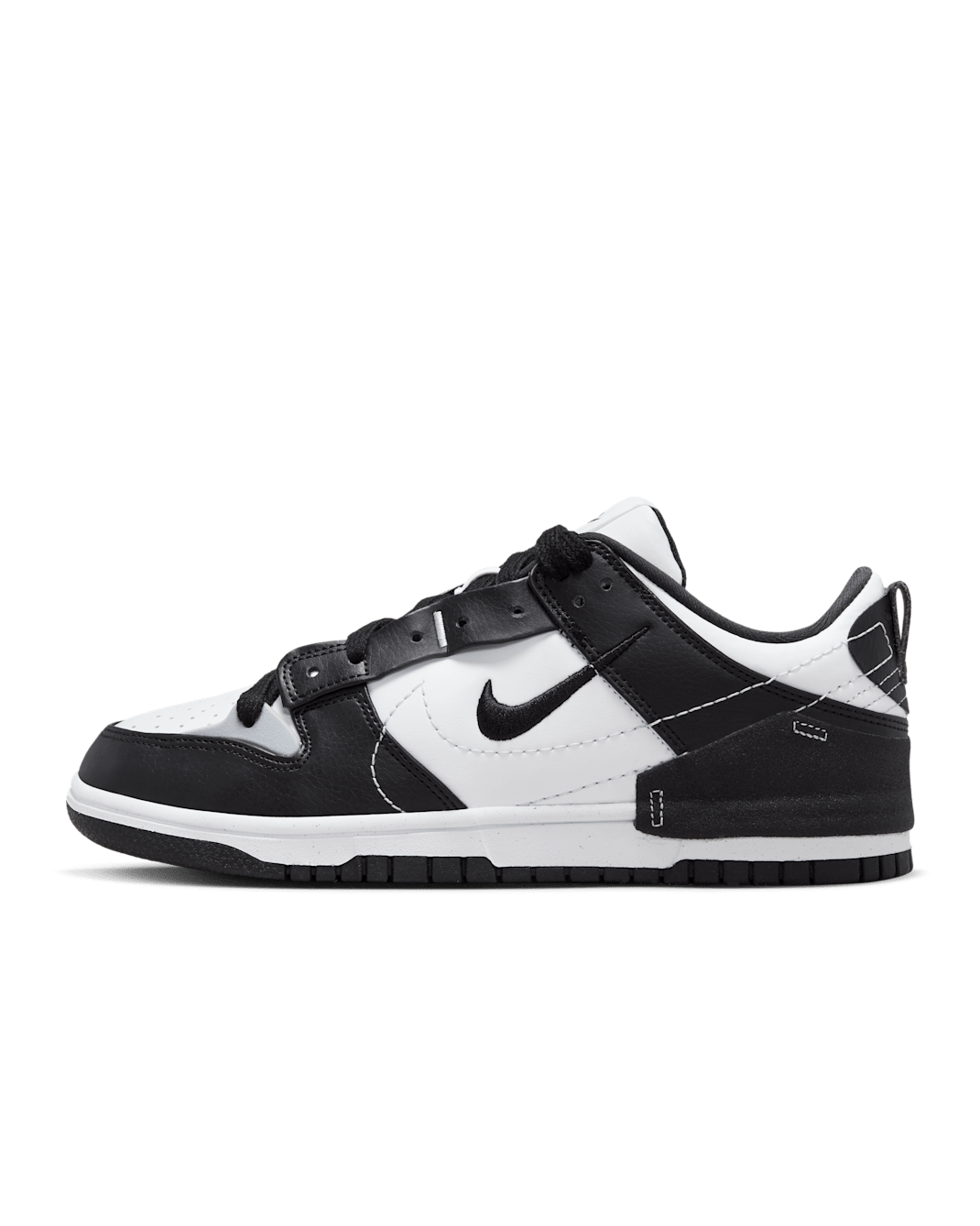 รองเท้าผู้หญิง Nike Dunk Low Disrupt 2 - ดำ/ขาว/Pure Platinum
