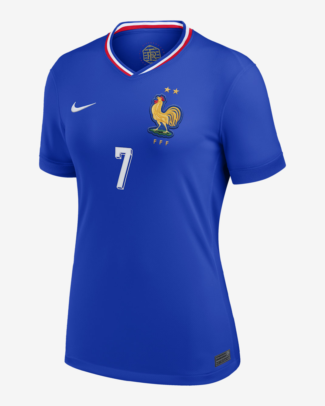 Antoine Griezmann France National Team 2024 Stadium Away Women's Nike Dri-FIT Soccer Jersey - Blue