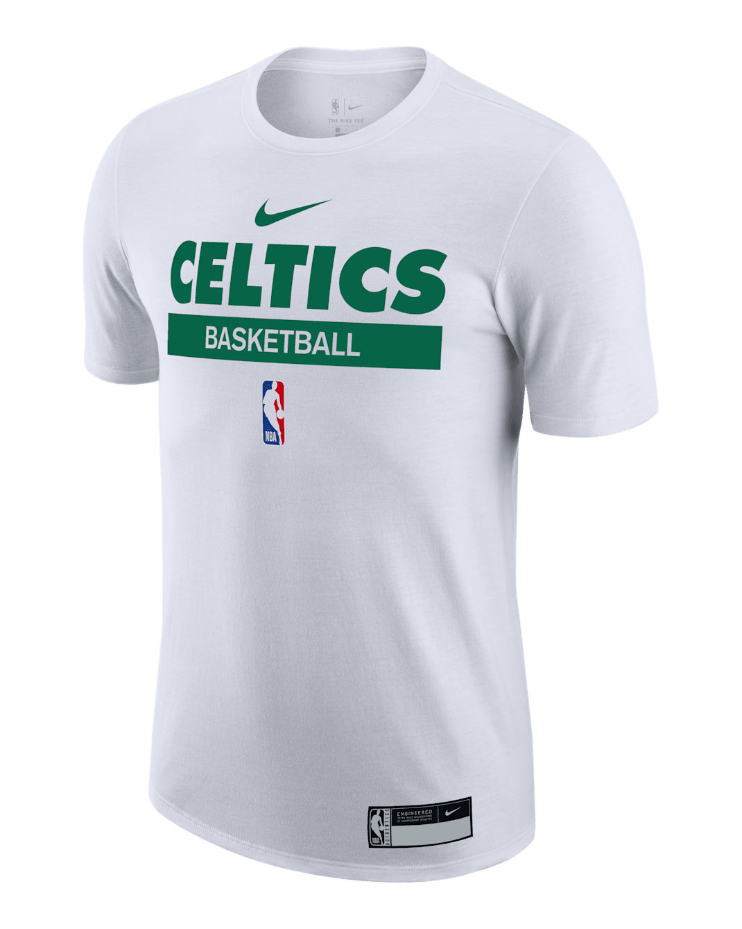 Boston Celtics Men's Nike Dri-FIT NBA Practice T-Shirt - White