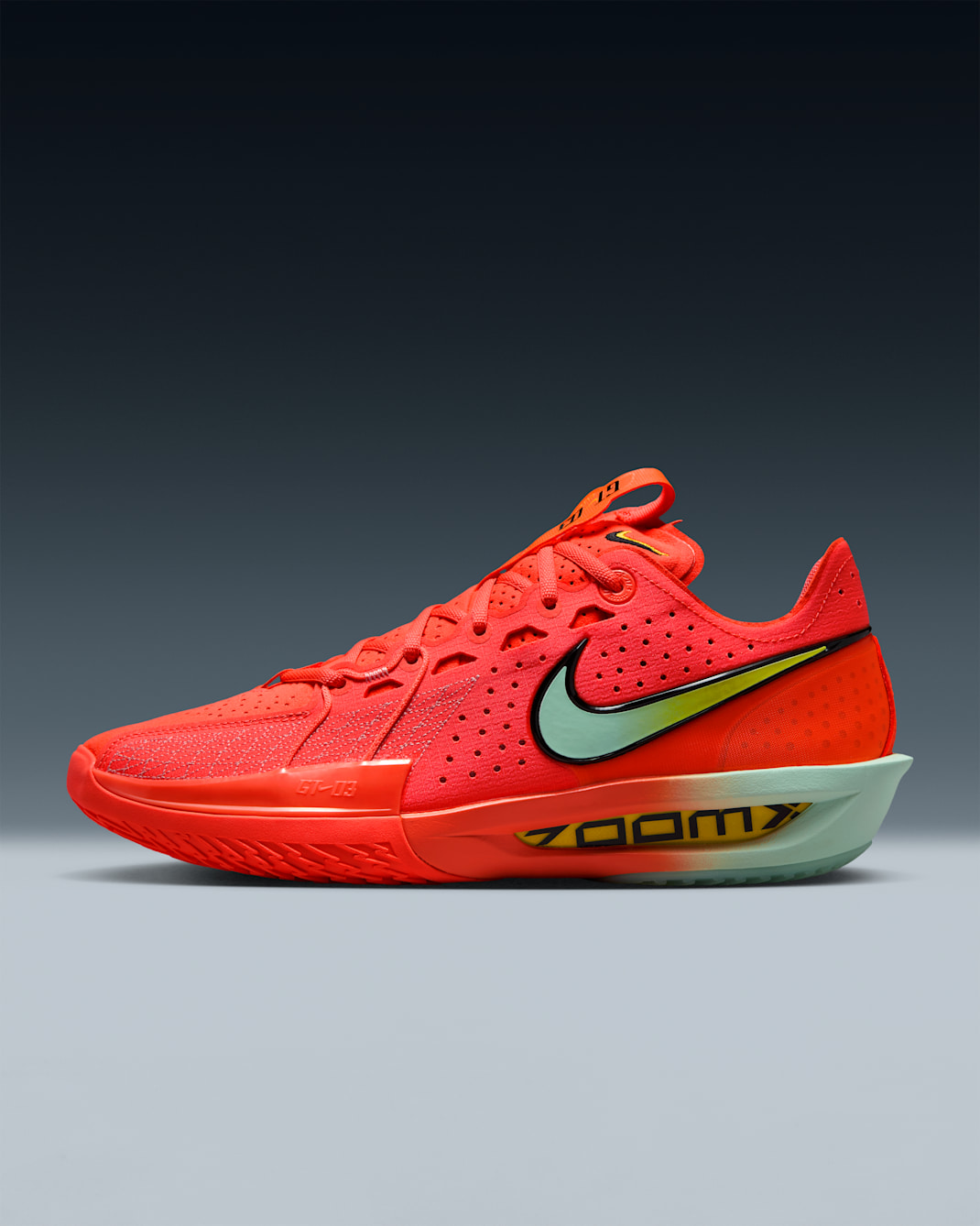 Nike G.T. Cut 3 Basketball Shoes - Bright Mango/Bleached Coral/Lightning/Mint Foam