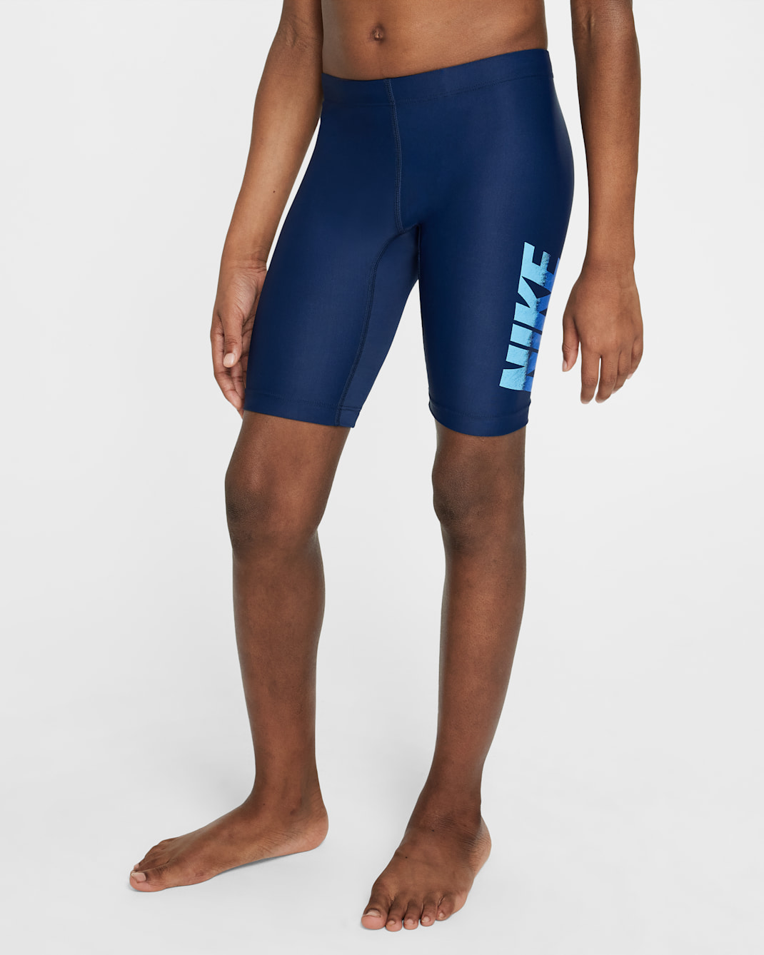 Jammer para niño talla grande Nike Swim - Azul marino medianoche/Royal juego/Azul universitario