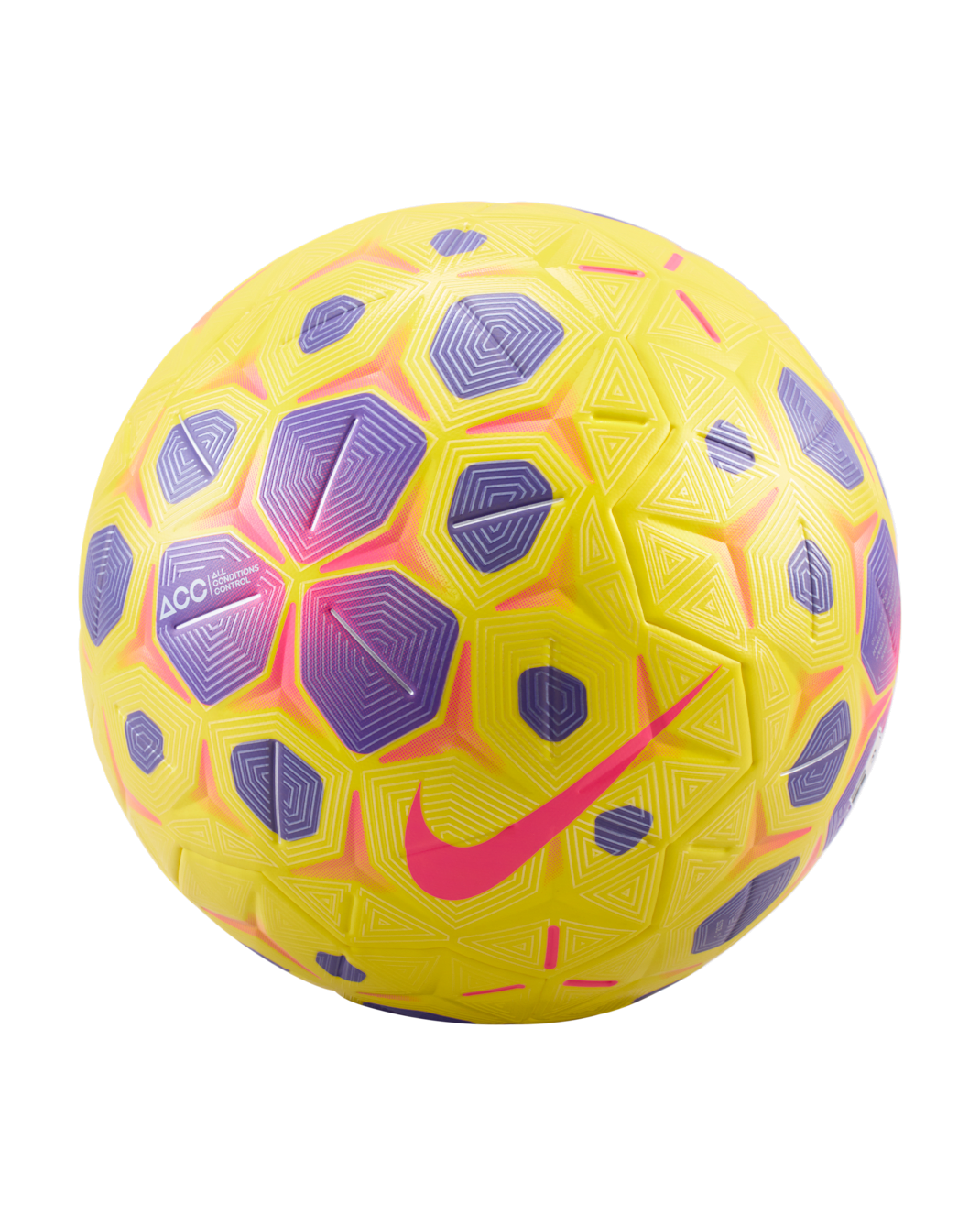 Nike Control Football - Yellow/Purple/Hyper Pink