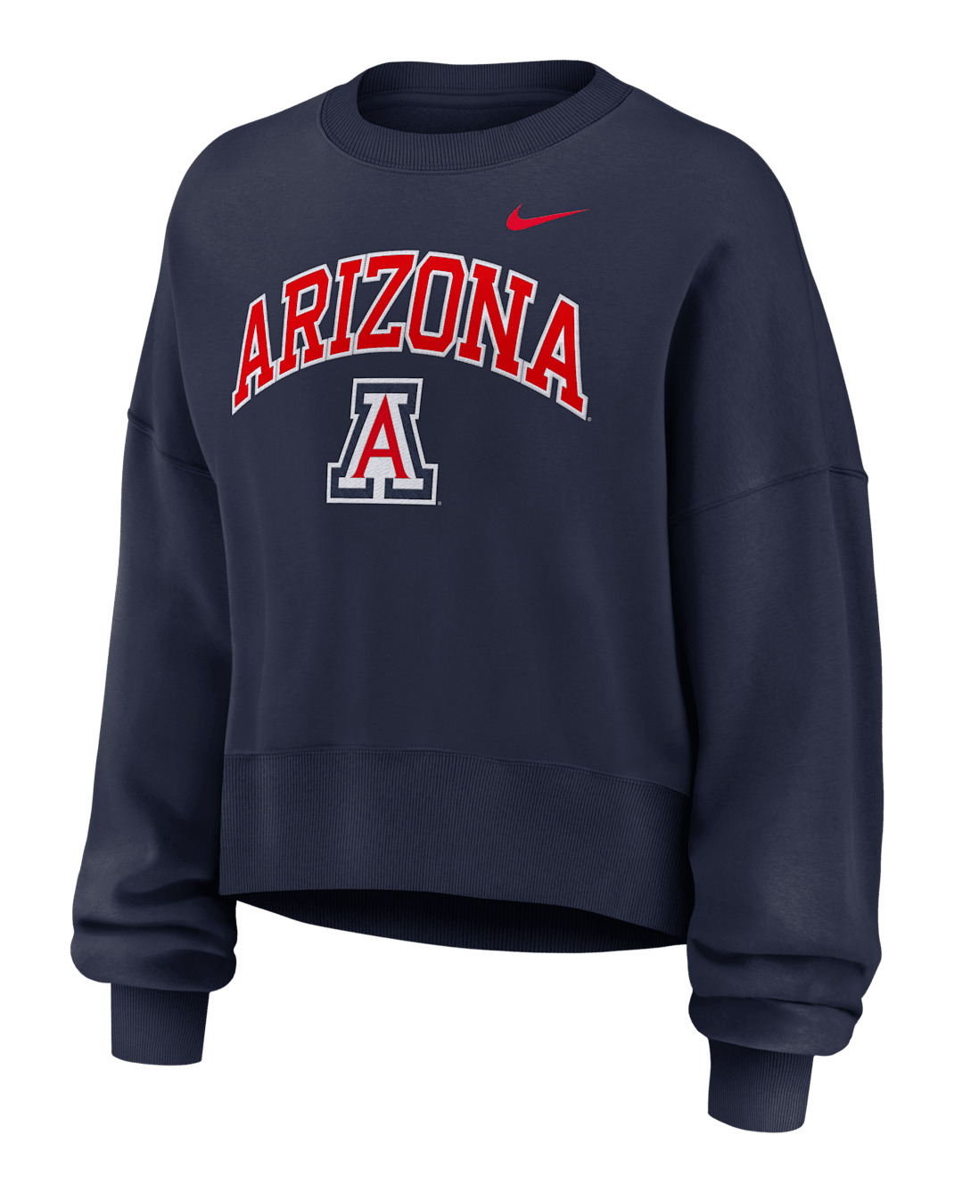 Arizona Phoenix Arch Women's Nike College Pullover Crew - Navy