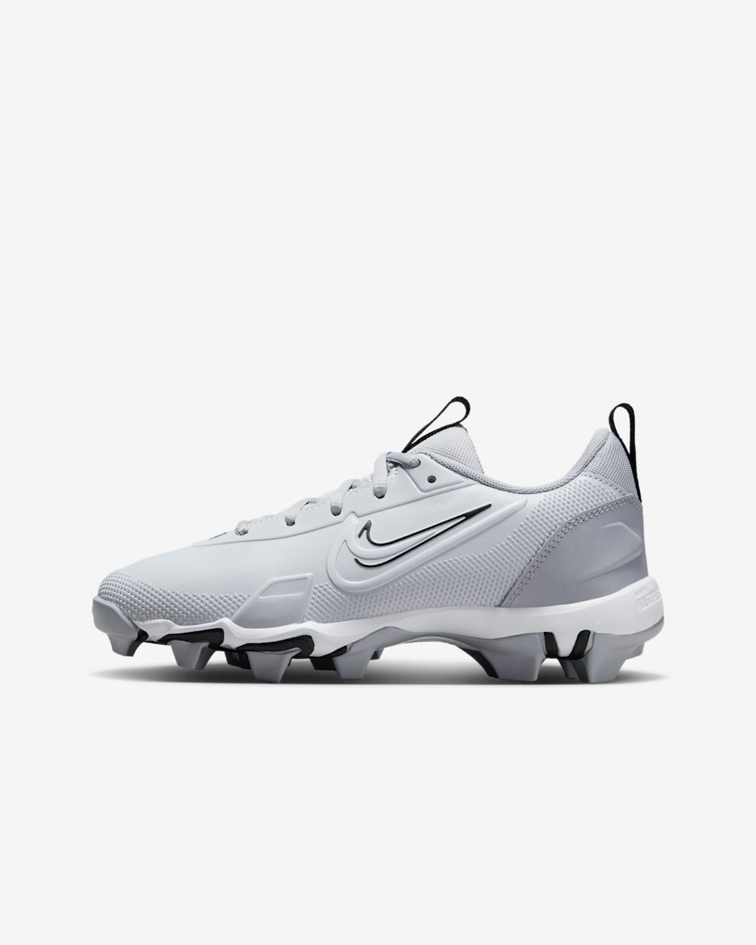 Nike Force Trout 9 Keystone Big Kids' Baseball Cleats - Pure Platinum/Wolf Grey/Black/White