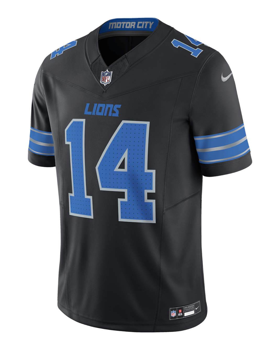 Amon-Ra St. Brown Detroit Lions Men's Nike Dri-FIT NFL Limited Football Jersey - Black