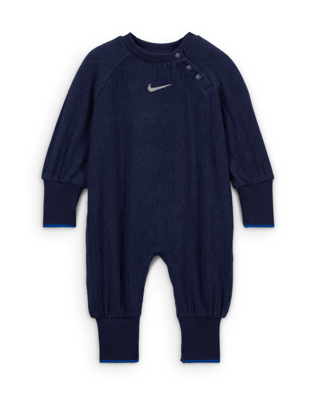 Mono para bebé (de 0 a 9 meses) Cable Knit Nike ReadySet  - Azul marino medianoche