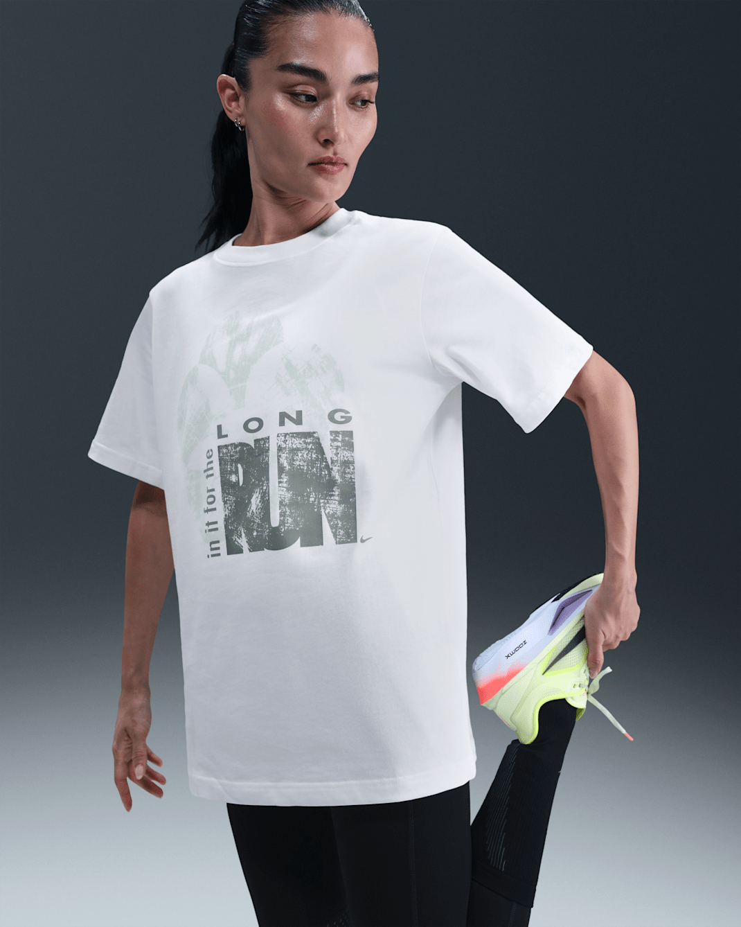 Nike Women's Running T-Shirt - White