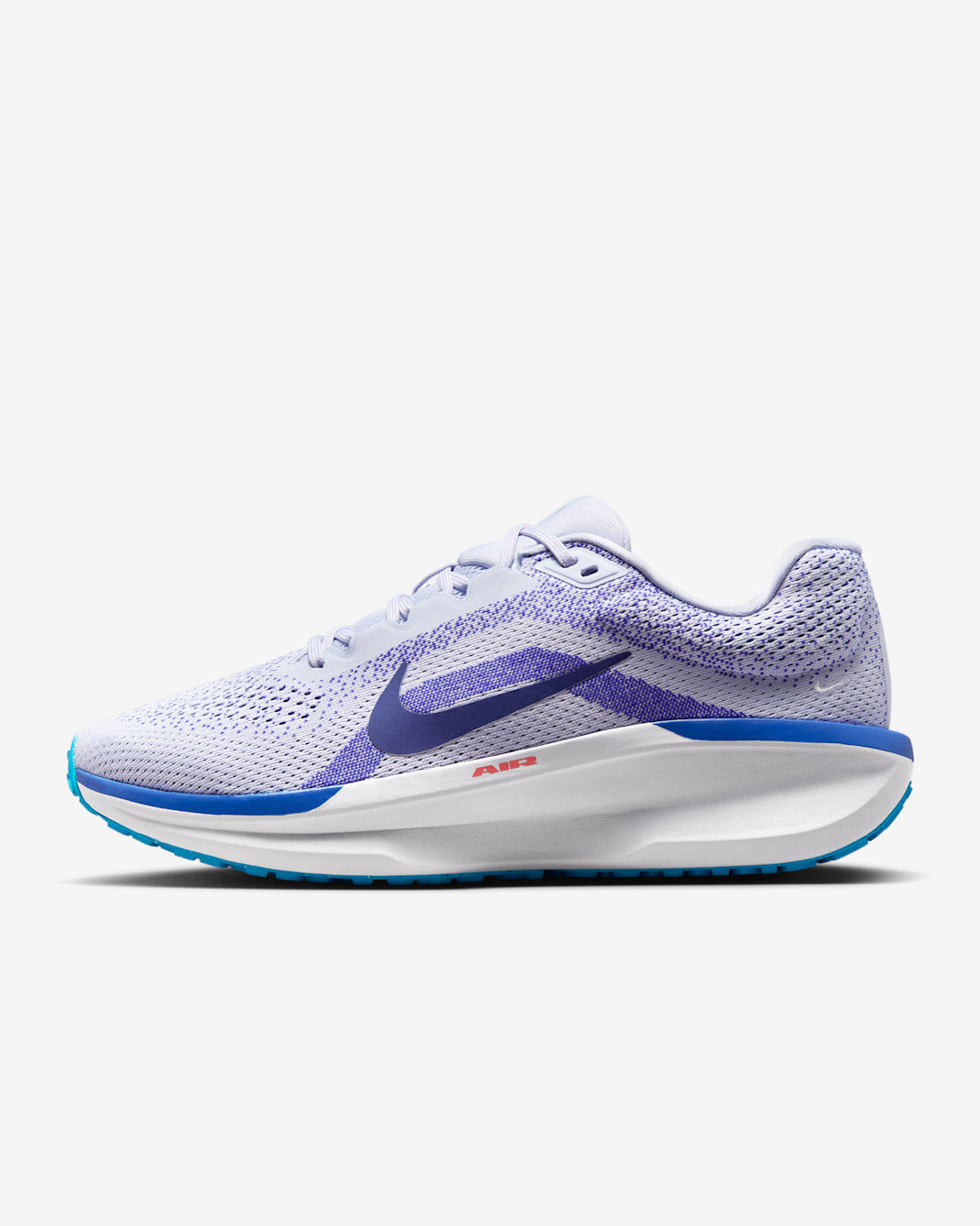 รองเท้าวิ่งโร้ดรันนิ่งผู้ชาย Nike Winflo 11 - Ghost/Football Grey/Deep Night/Blue Void
