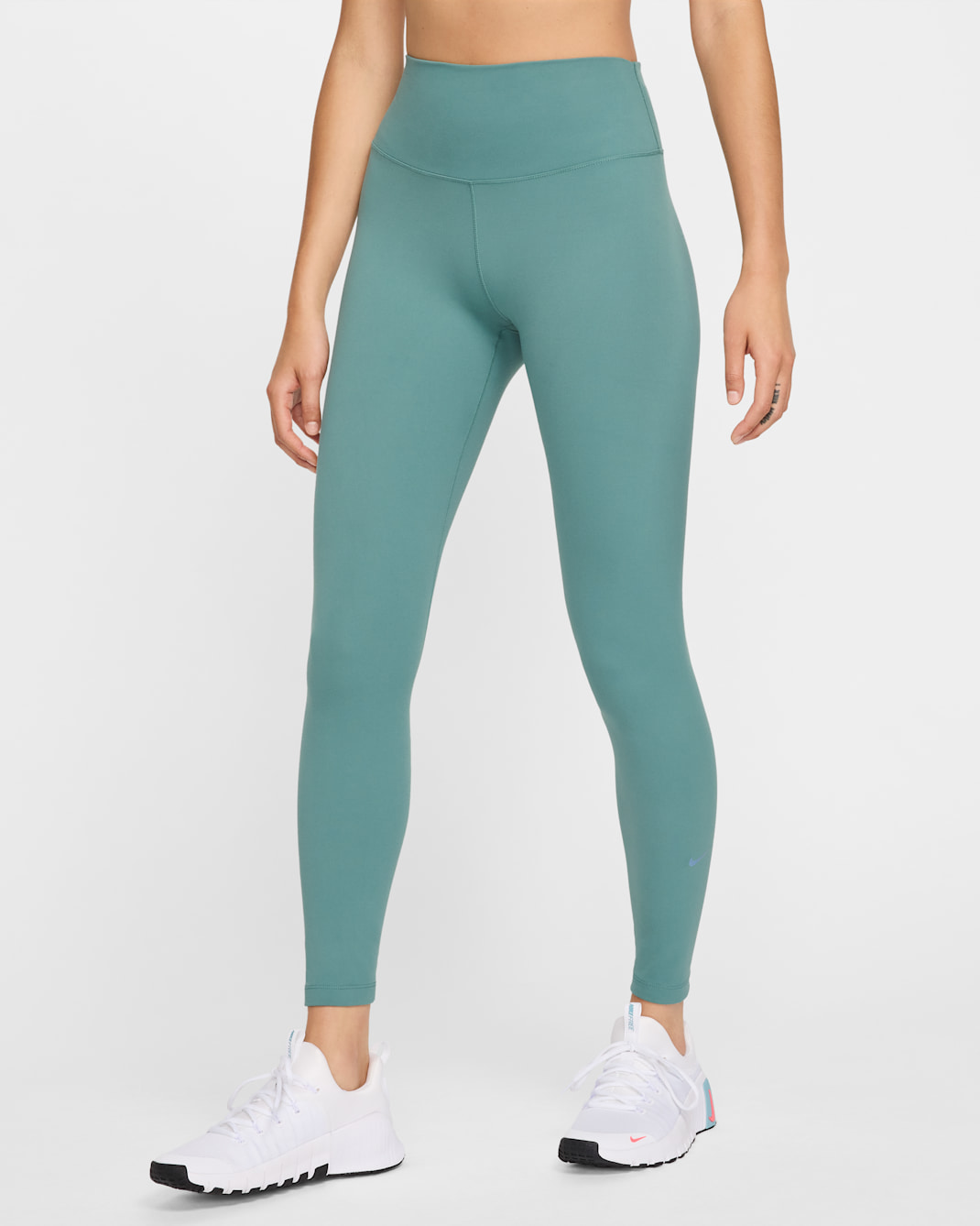 เลกกิ้งขายาวเอวสูงผู้หญิง Nike One - Bicoastal/ดำ
