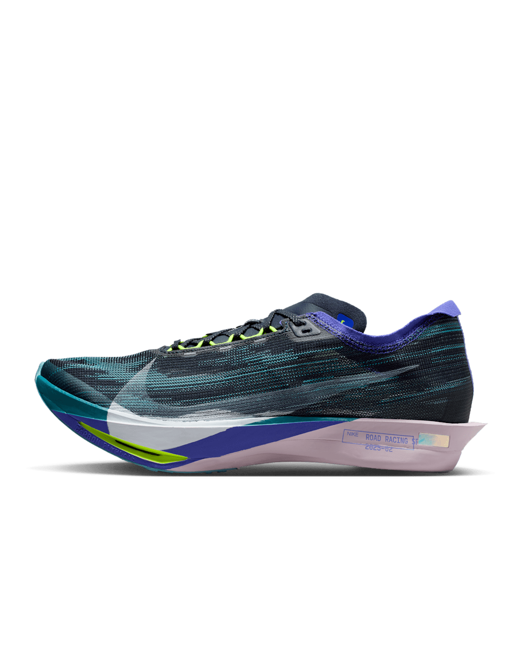 Nike Streakfly 2 Straßenlaufschuh für Wettkämpfe - Obsidian/Persian Violet/Green Abyss/Weiß