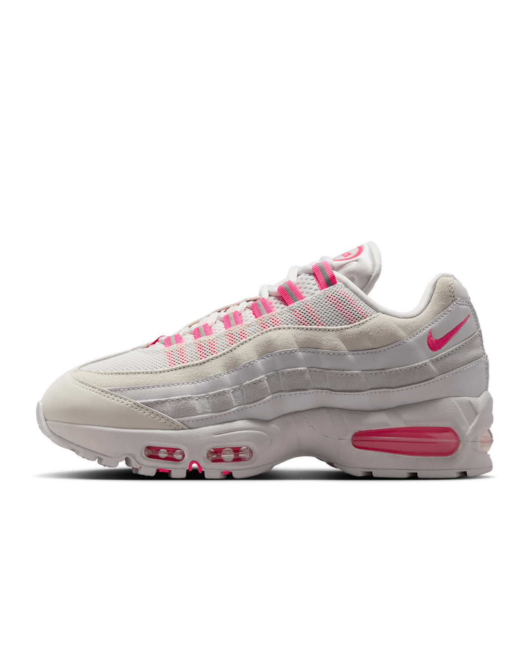 Nike Air Max 95 Zapatillas - Mujer - Vast Grey/Pure Platinum/Platinum Tint/Hyper Pink