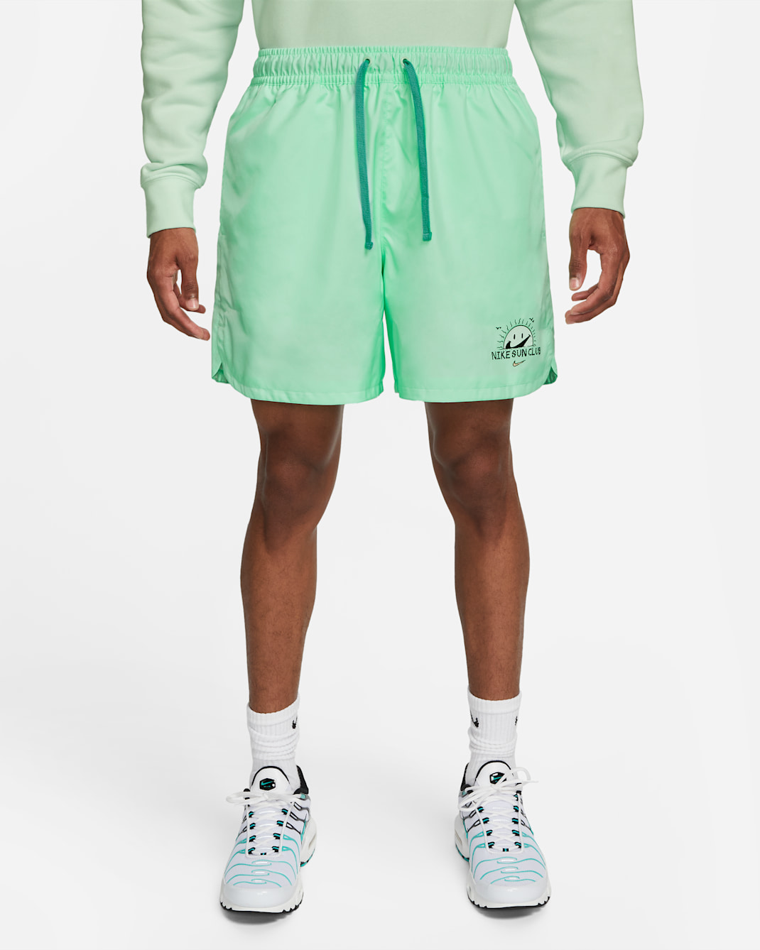 Nike Sportswear Men's Woven Flow Shorts - Mint Foam/Washed Teal