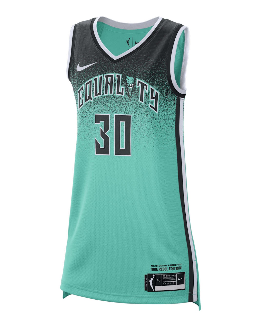 Breanna Stewart New York Liberty Nike Dri-FIT WNBA Victory Jersey - Mint