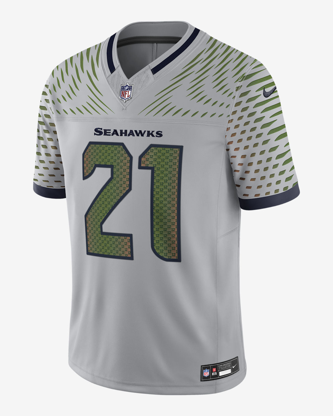 Devon Witherspoon Seattle Seahawks Rivalries Collection Men's Nike Dri-FIT NFL Limited Jersey - Grey
