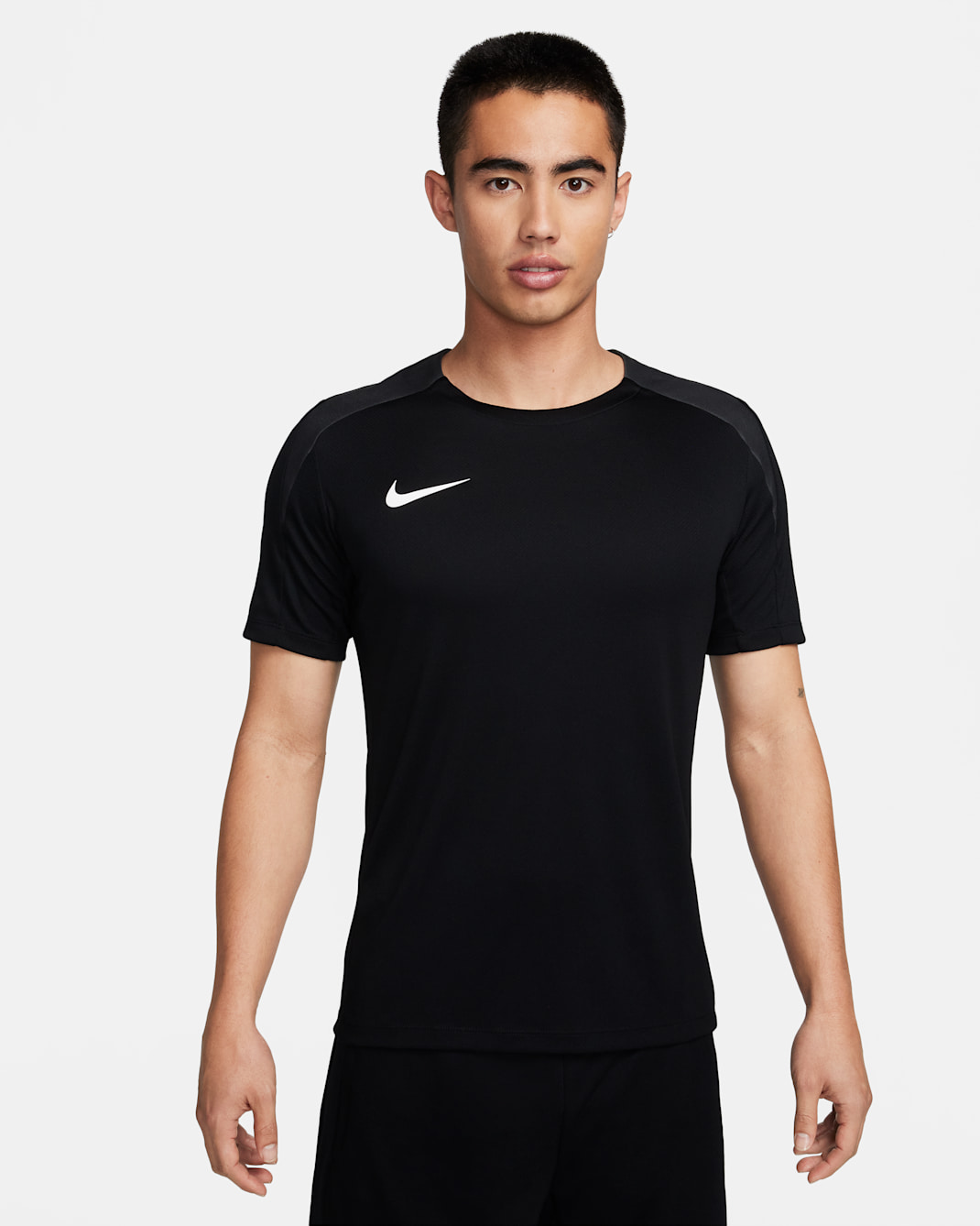 Nike Strike Men's Dri-FIT Short-Sleeve Football Top - Black/Black/Anthracite/White