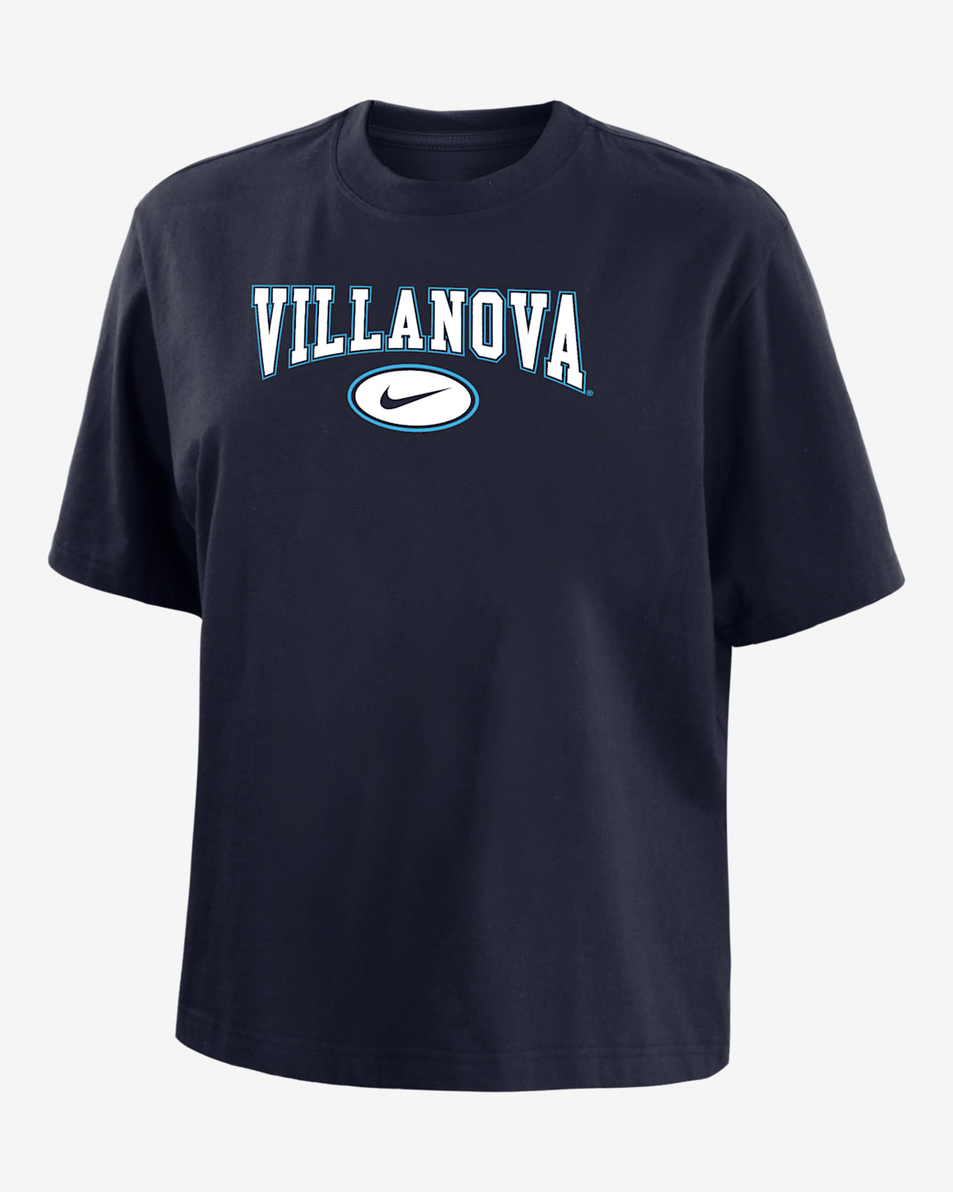 Villanova Women's Nike College Boxy T-Shirt - Navy