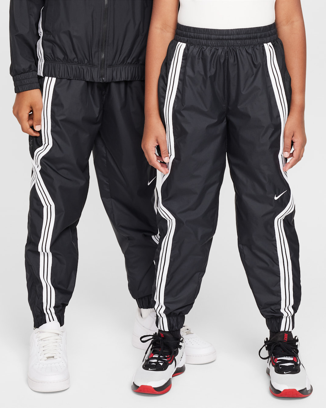 Nike Crossover Pantalons de bàsquet Repel - Nen/a - Negre/Blanc