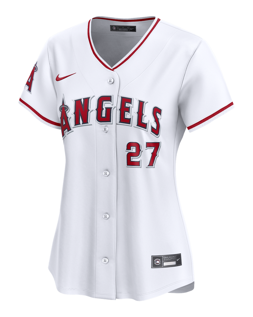 Mike Trout Los Angeles Angels Women's Nike Dri-FIT ADV MLB Limited Jersey - White