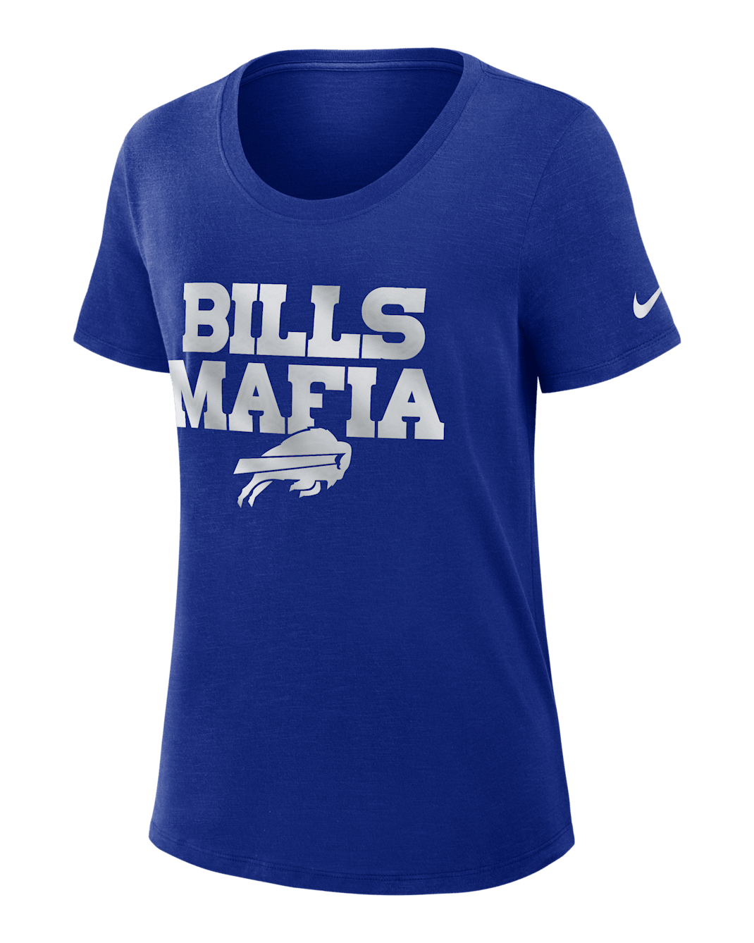 Buffalo Bills Rivalries Collection Slub Women's Nike Dri-FIT NFL T-Shirt - White