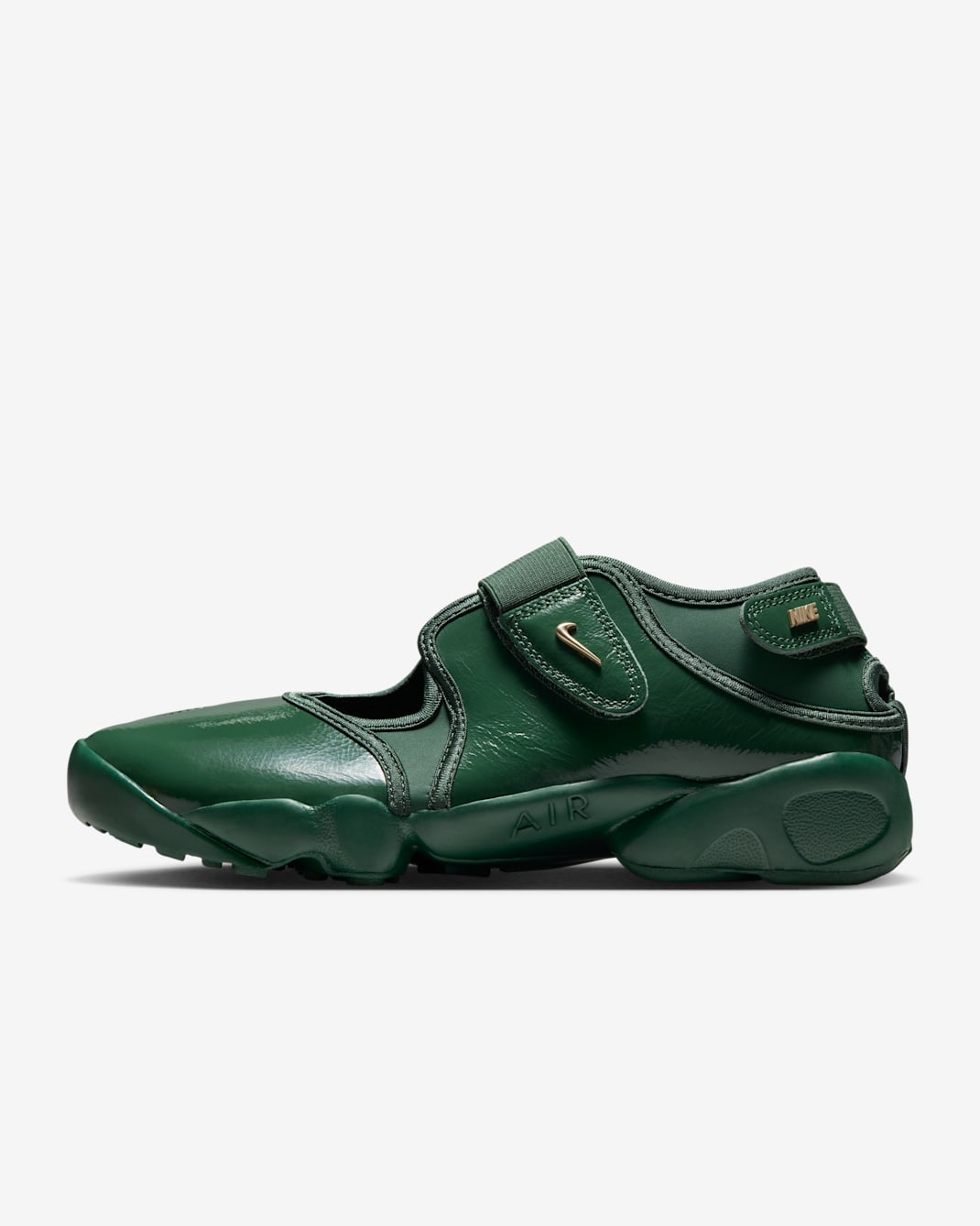 Nike Air Rift Women's Shoes - Fir/Fir/Metallic Gold
