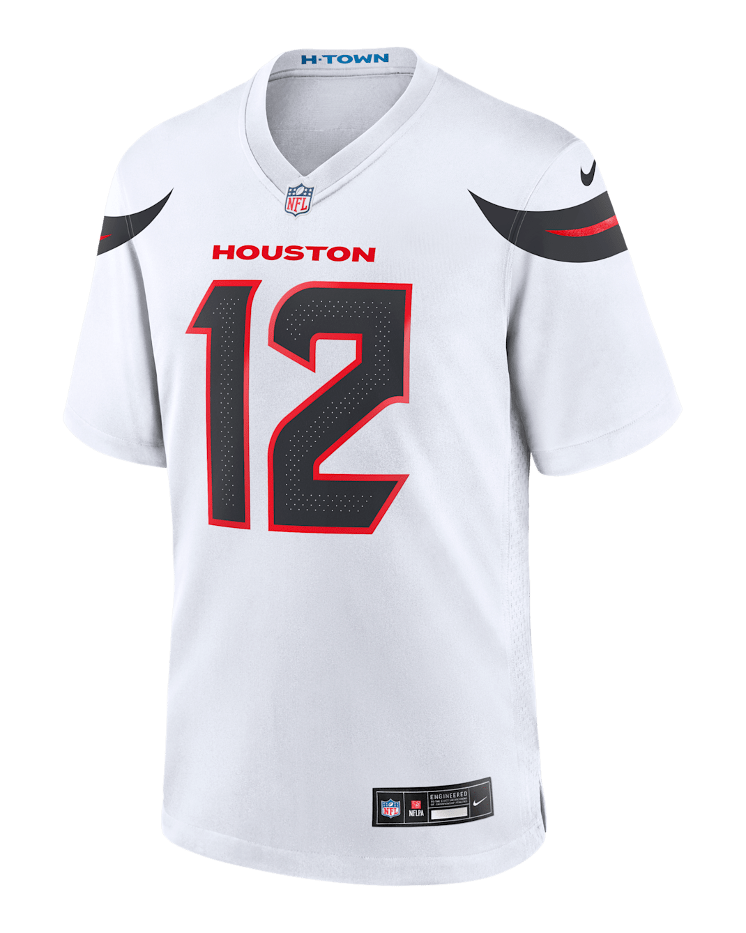 Jersey de fútbol americano Nike de la NFL Game para hombre Nico Collins Houston Texans - Blanco