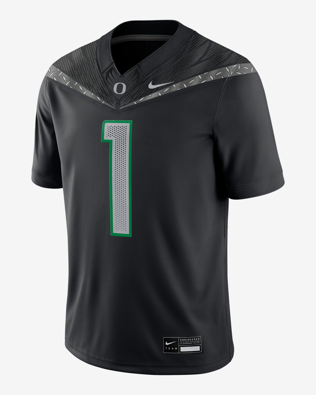 Oregon Ducks Men's Nike Dri-FIT College Game Jersey - Black