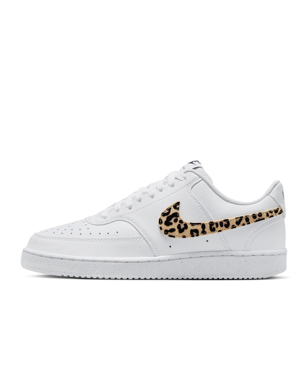 Nike Court Vision Low SE Kadın Ayakkabısı - Beyaz/Siyah/Multi-Color