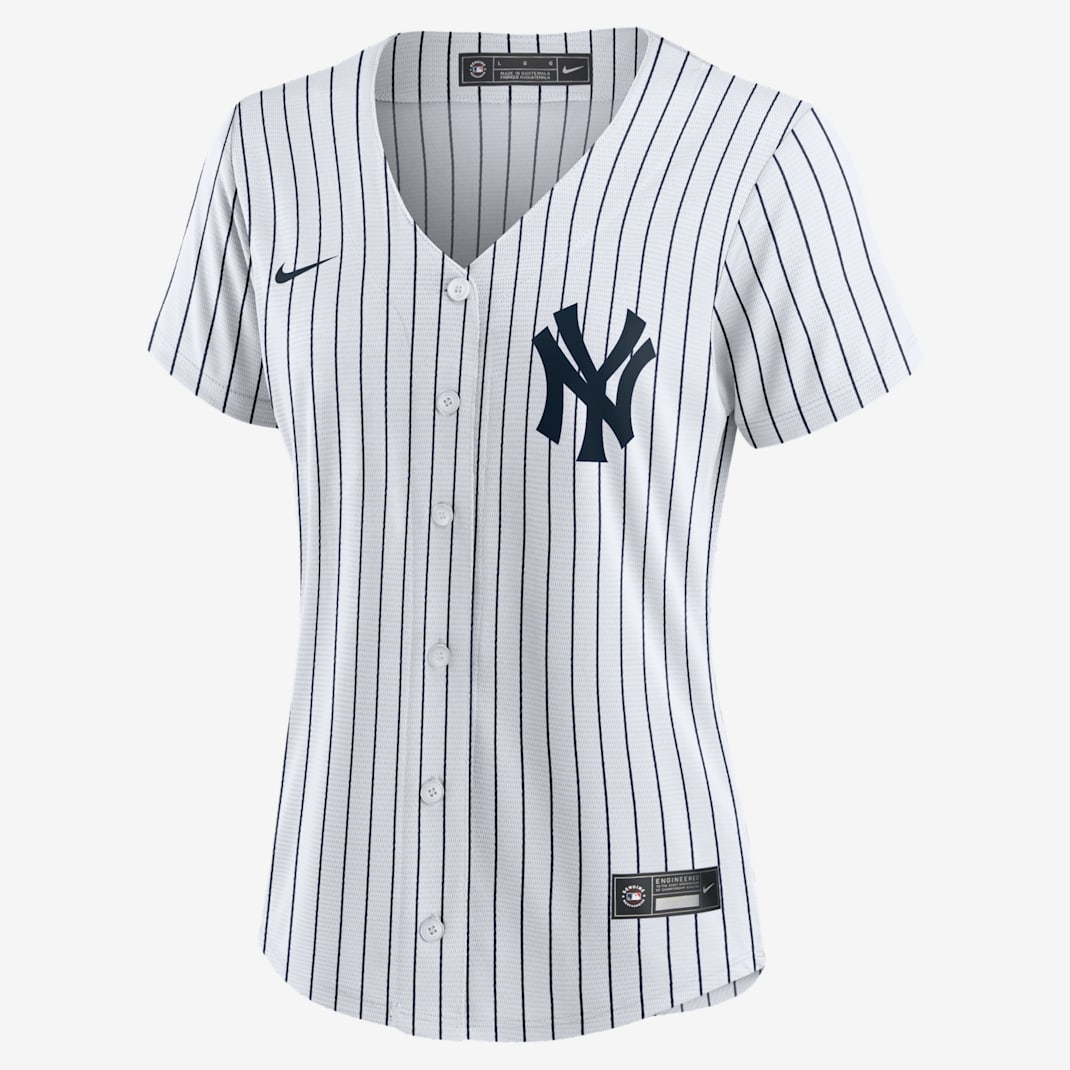 Jersey de béisbol Replica para mujer MLB New York Yankees (Aaron Judge) - Blanco