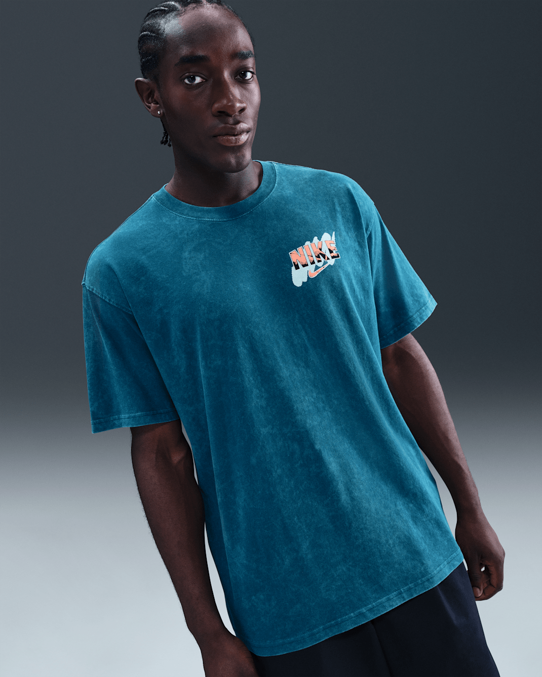 Nike Men's Basketball T-Shirt - Blue Force