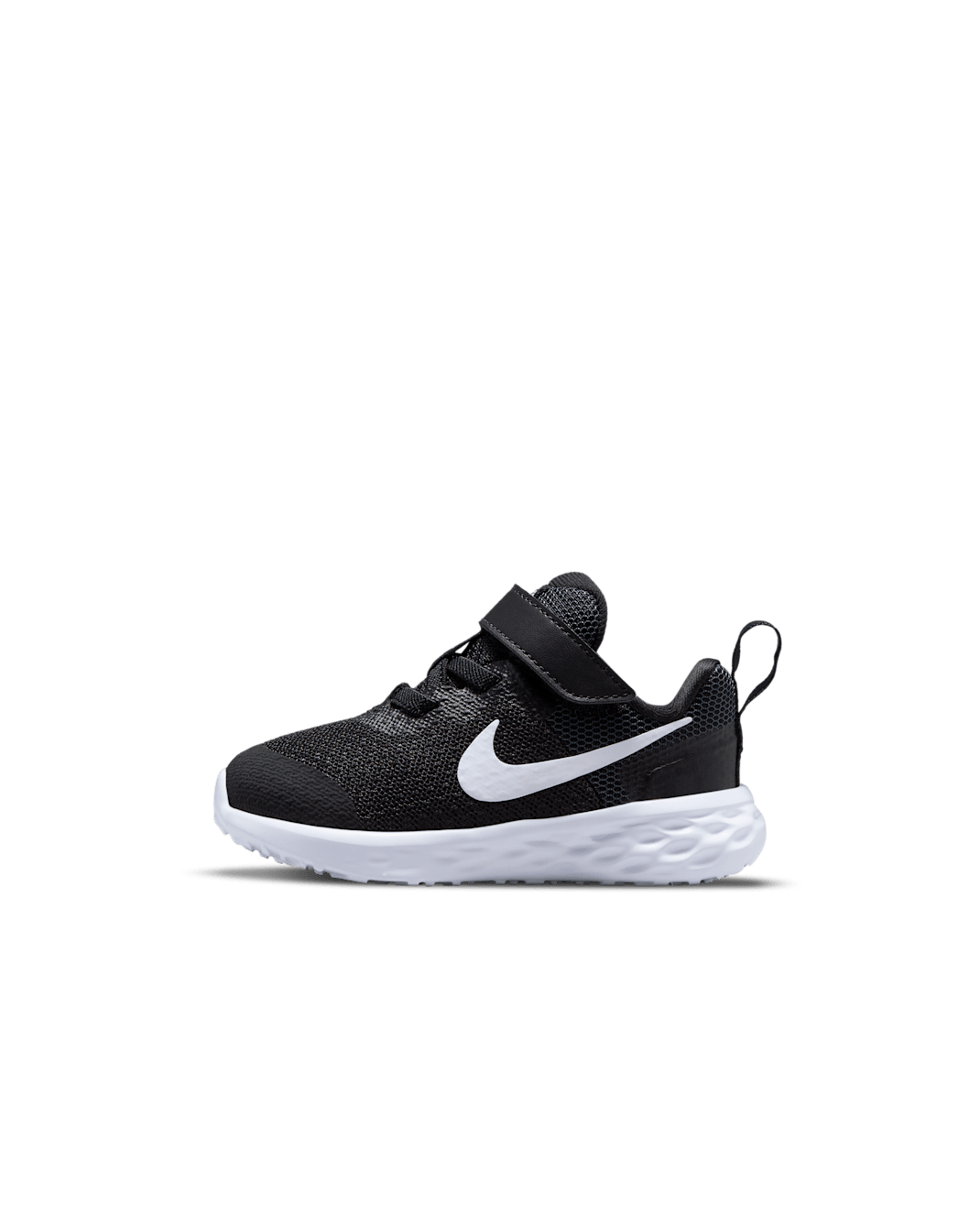 Nike Revolution 6 Baby & Toddler Shoes - Black/Dark Smoke Grey/White