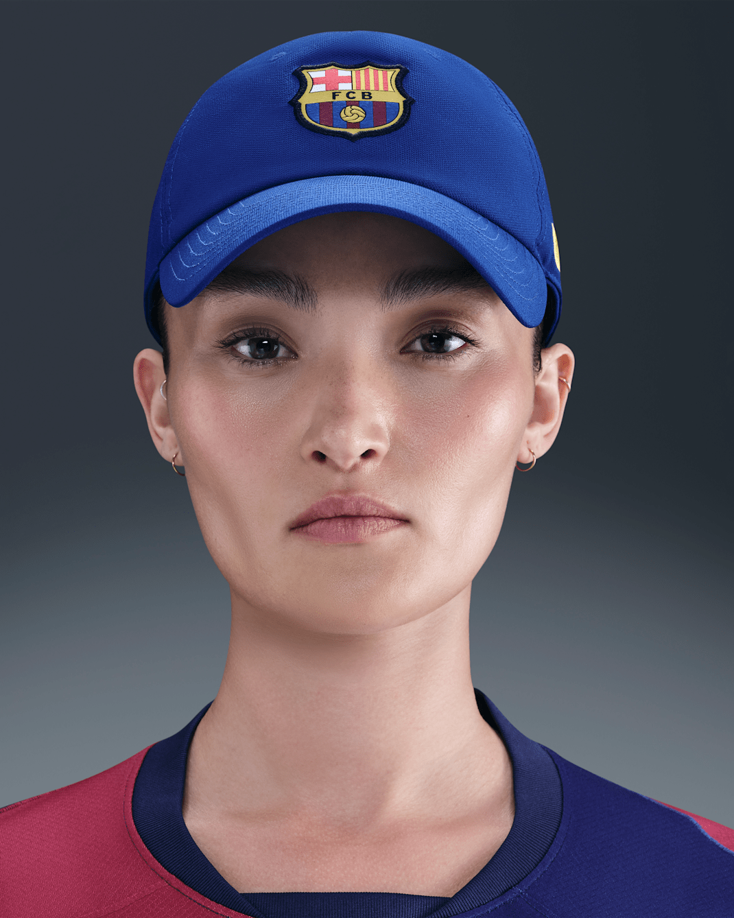 Barcelona 2025/2026 Nike Club Cap US CB L - Deep Royal Blue/Amarillo