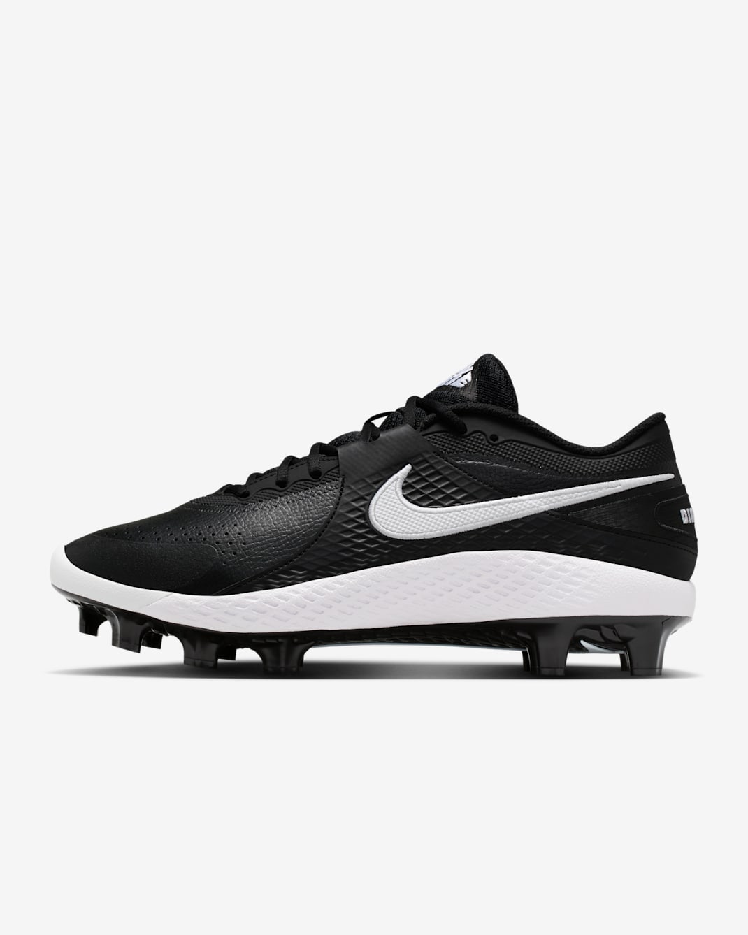 Nike Diamond Gamer MCS Baseball Shoes - Black/White