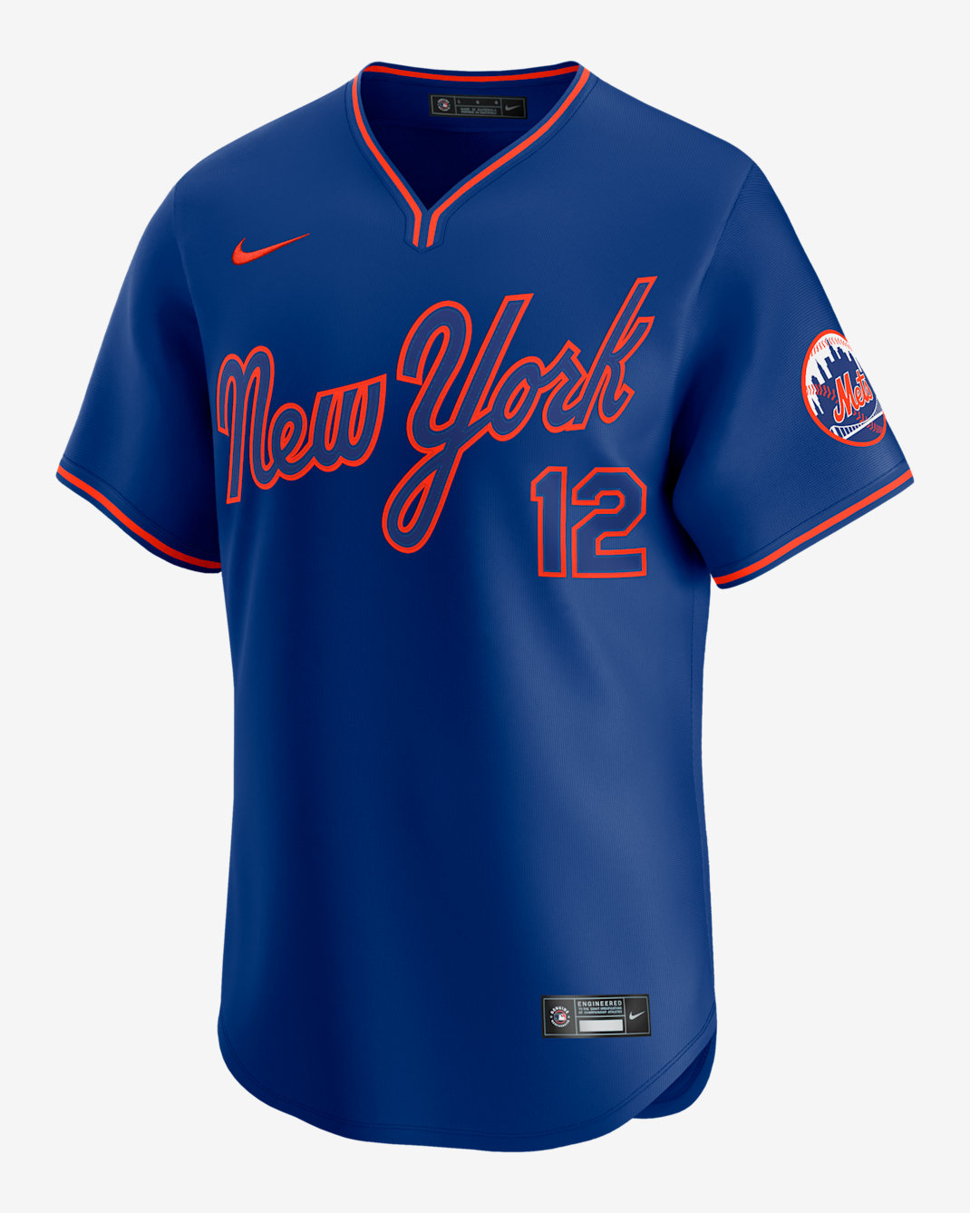 Jersey Nike Dri-FIT ADV de la MLB Limited para hombre Francisco Lindor New York Mets - Royal