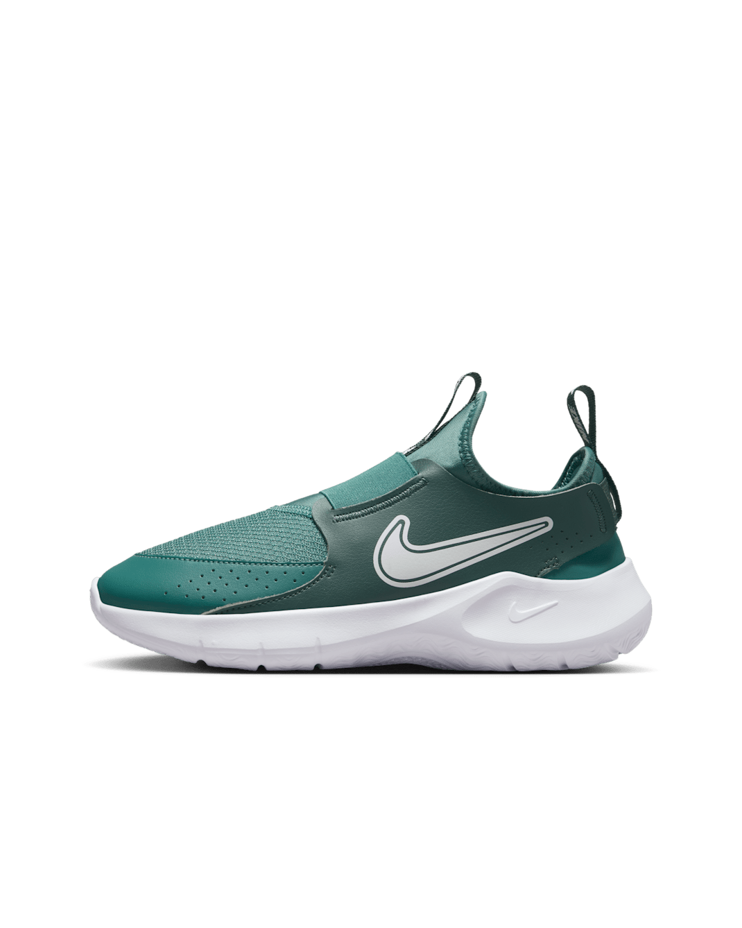 Nike Flex Runner 3 Older Kids' Road Running Shoes - Bicoastal/Vintage Green/White