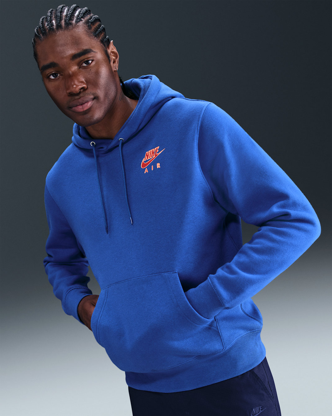 Nike Sportswear Club Pullover Fleece Hoodie - Game Royal