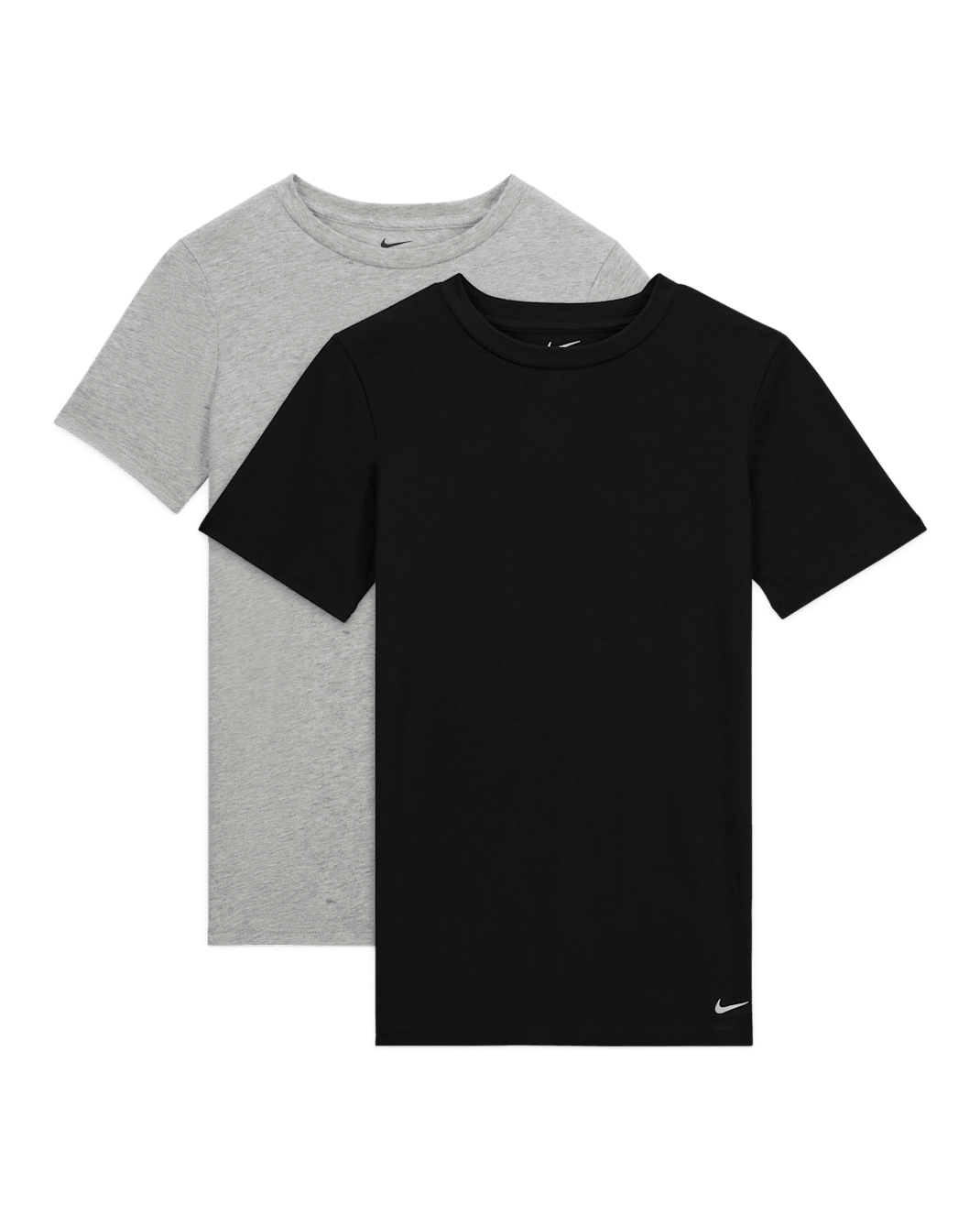 Nike Big Kids' Crew Undershirt (2-Pack) - Dark Grey Heather