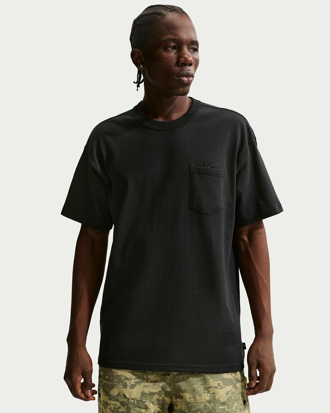 Playera para hombre Nike Sportswear Premium Essentials - Negro