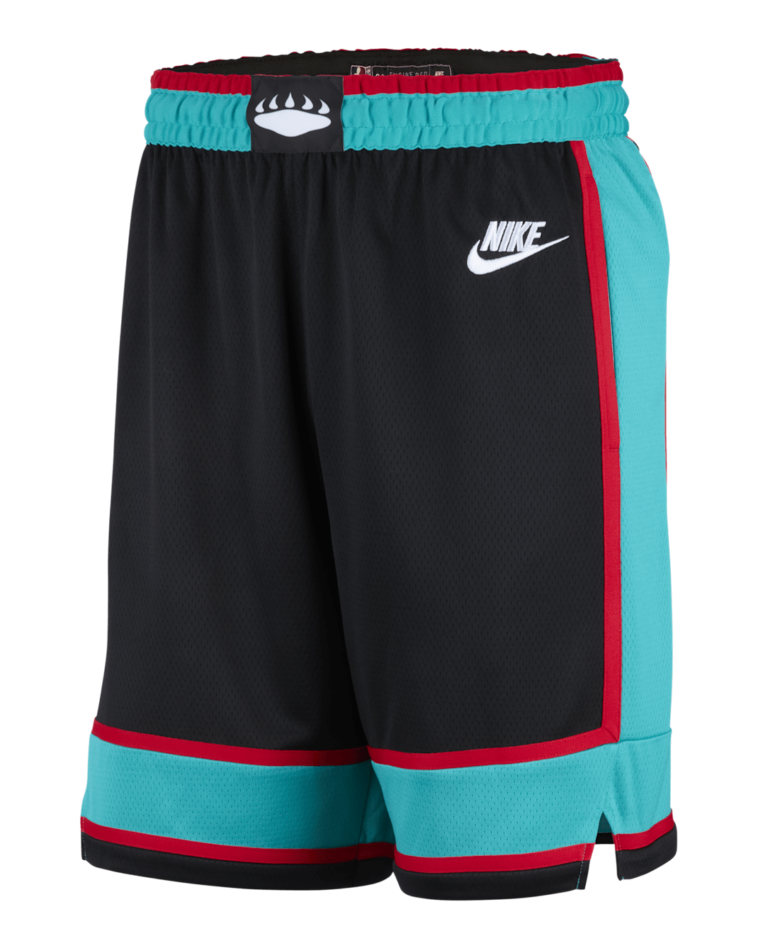 Memphis Grizzlies Swingman 2025/26 Hardwood Classics Nike Dri-FIT NBA-shorts til herre - Svart/Hvit