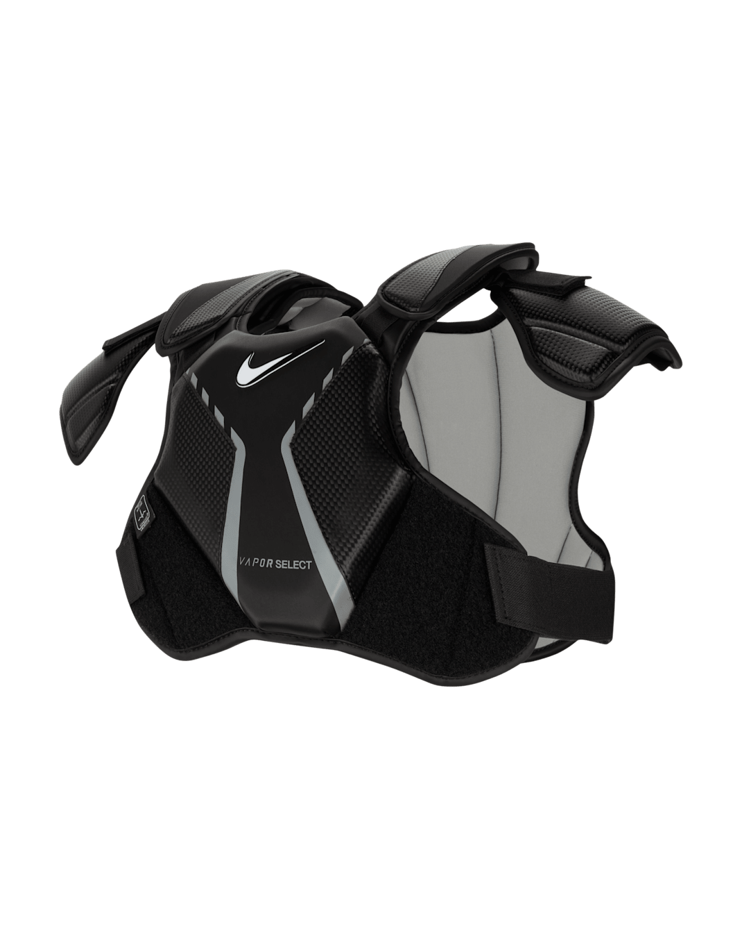 Hombrera de lacrosse para hombre Nike Vapor Select - Negro