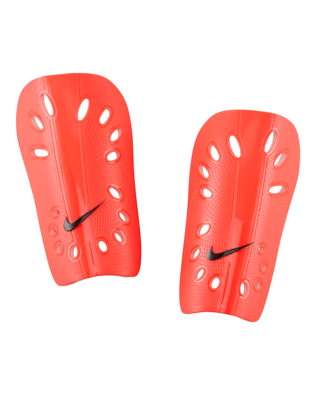 Nike J 足球護脛 - Bright Crimson/白色