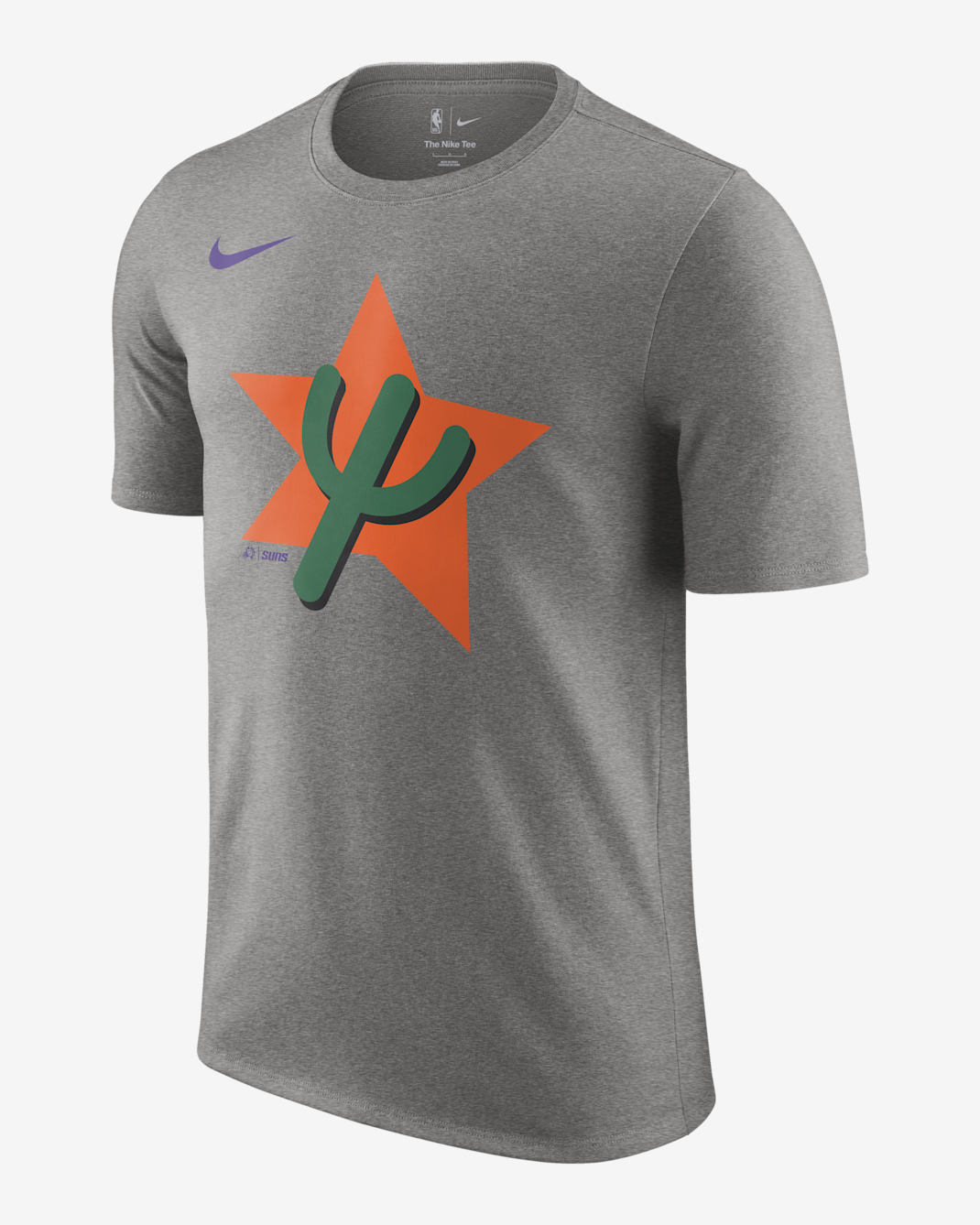 Phoenix Suns Essential City Edition Men's Nike NBA T-Shirt - Dark Grey Heather