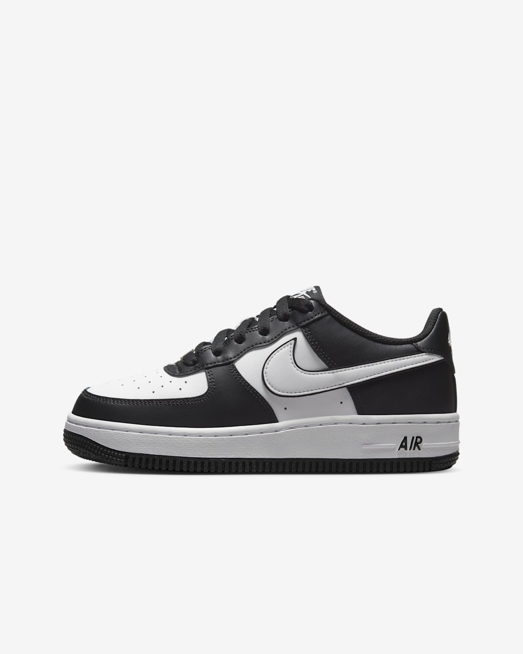 Nike Air Force 1 LV8 2 Older Kids' Shoes - Black/Black/White