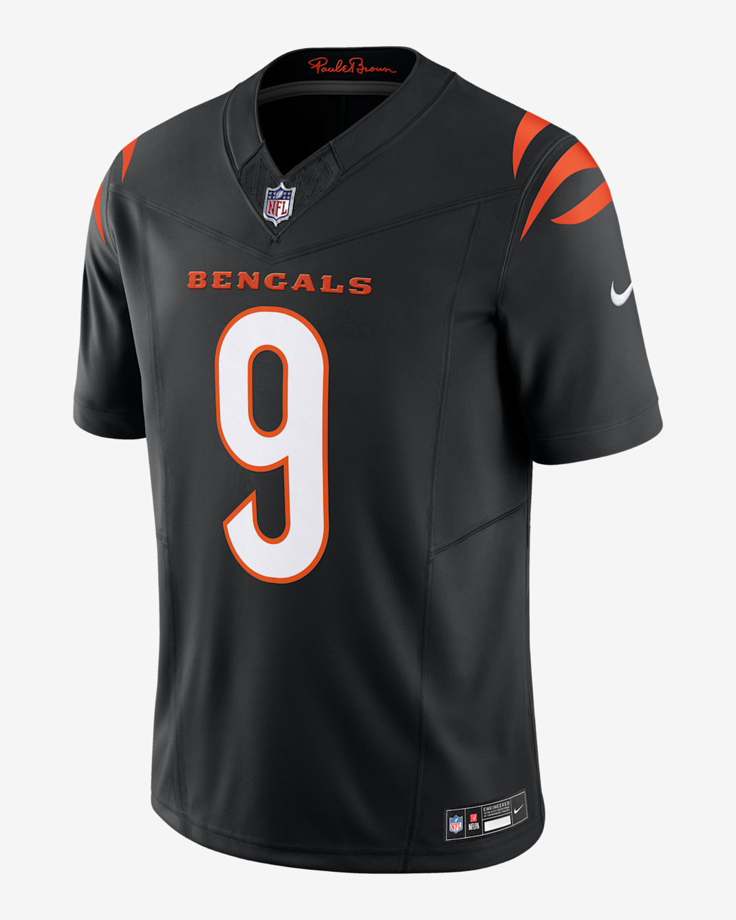 Jersey de fútbol americano Nike Dri-FIT de la NFL Limited para hombre Joe Burrow Cincinnati Bengals - Negro