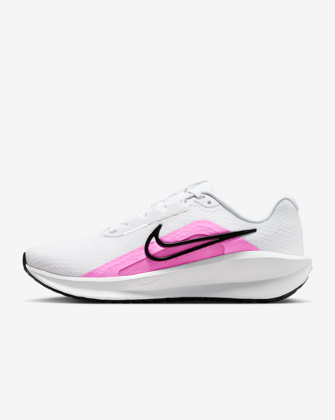 Chaussure de running sur route Nike Downshifter 13 pour femme - Blanc/Noir/Pink Spell