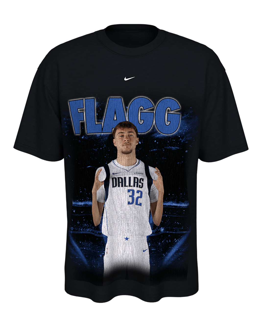 Playera de básquetbol Nike Max90 Cooper Flagg - Negro