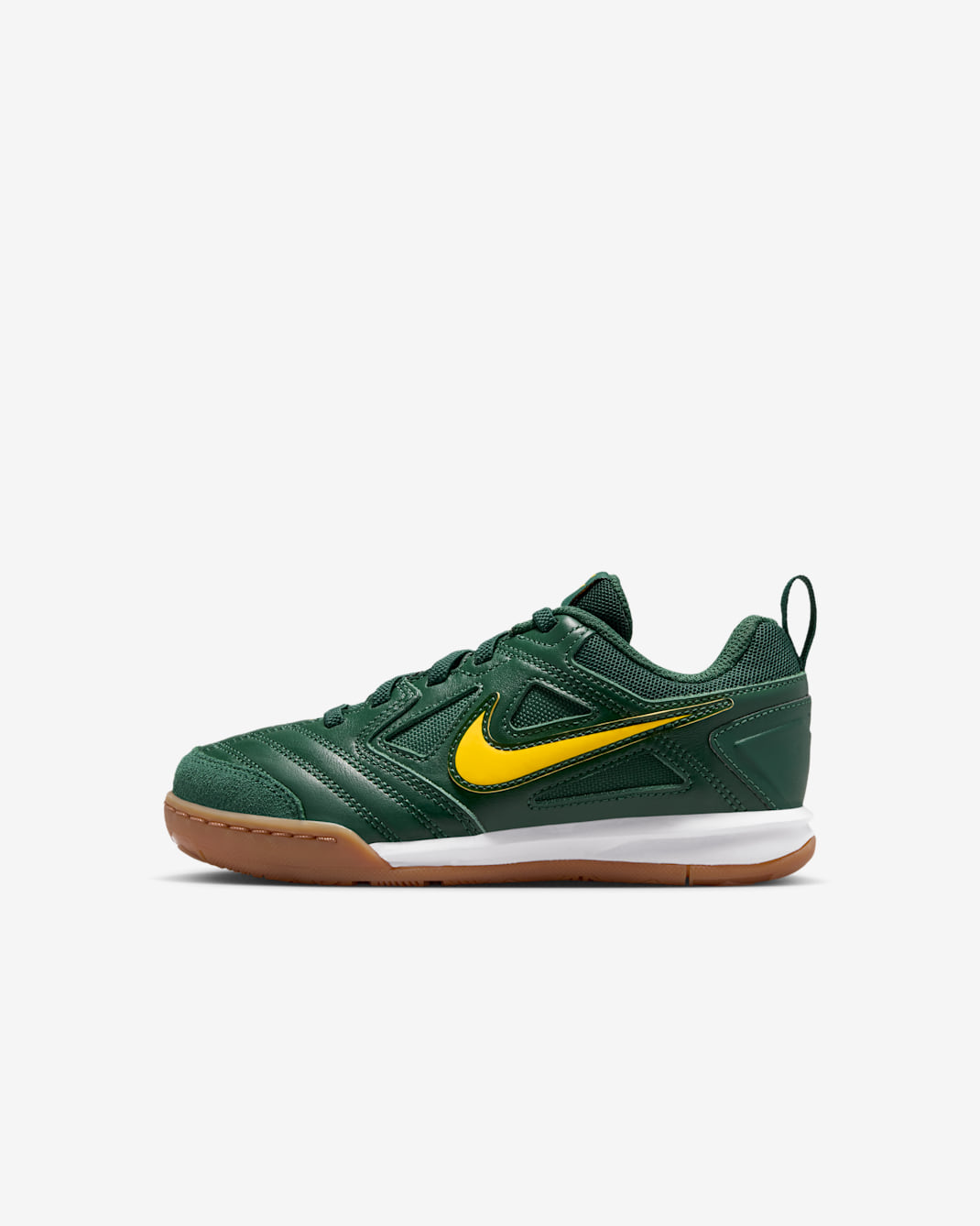 Nike Gato Little Kids' Shoes - Fir/White/Gum Medium Brown/Varsity Maize