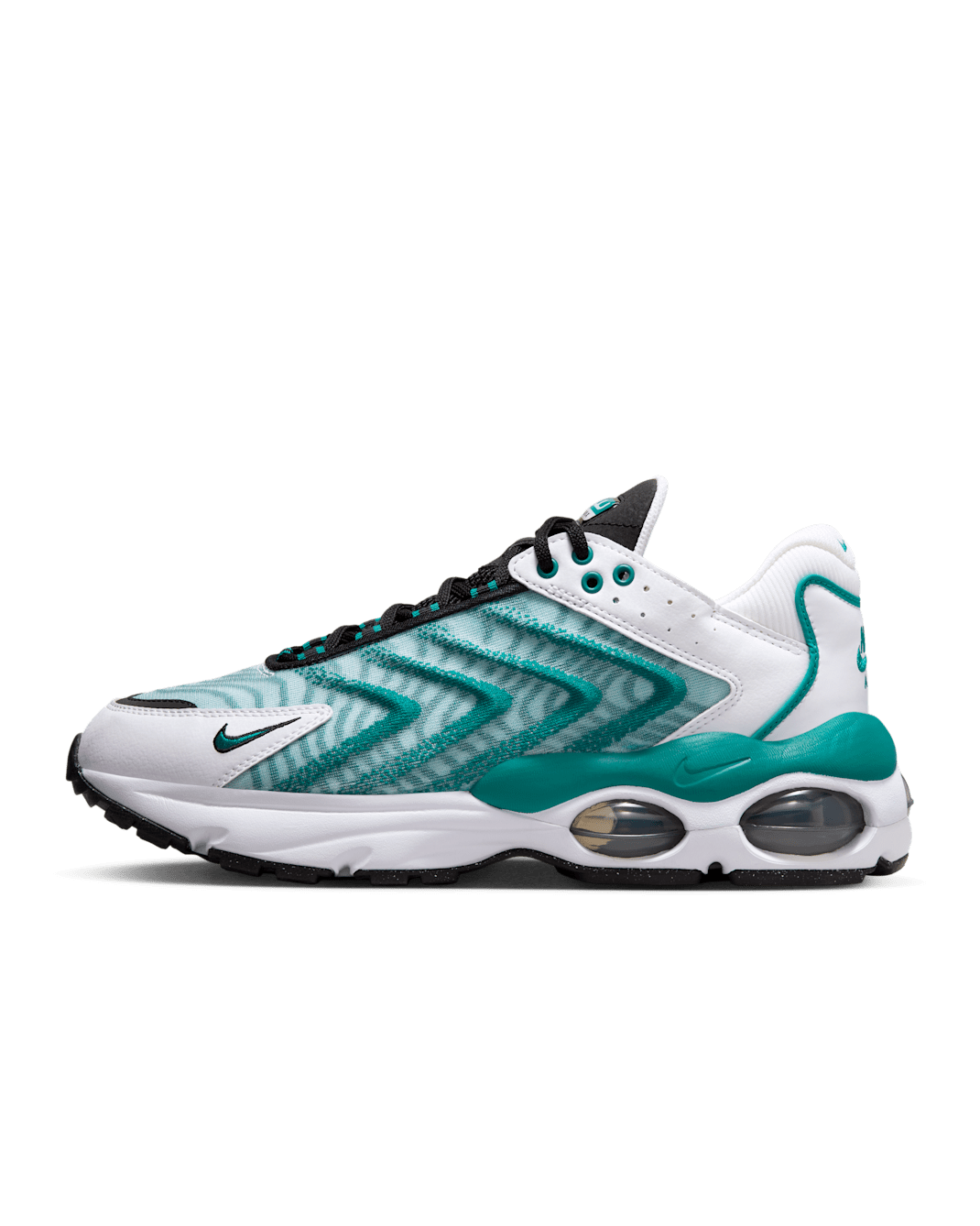 รองเท้าผู้ชาย Nike Air Max TW - ขาว/ดำ/ขาว/Bright Spruce