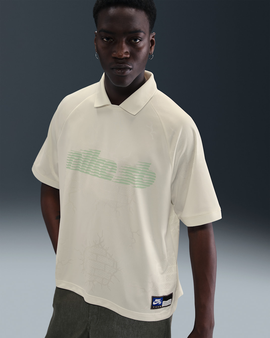 Nike SB Dri-FIT Jacquard Skate Jersey - Sail